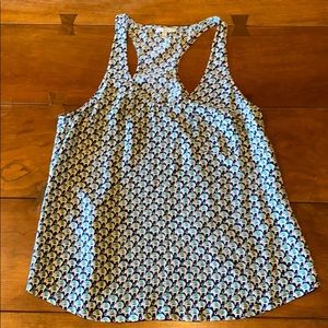 Joie racer back silk tank medium EUC
